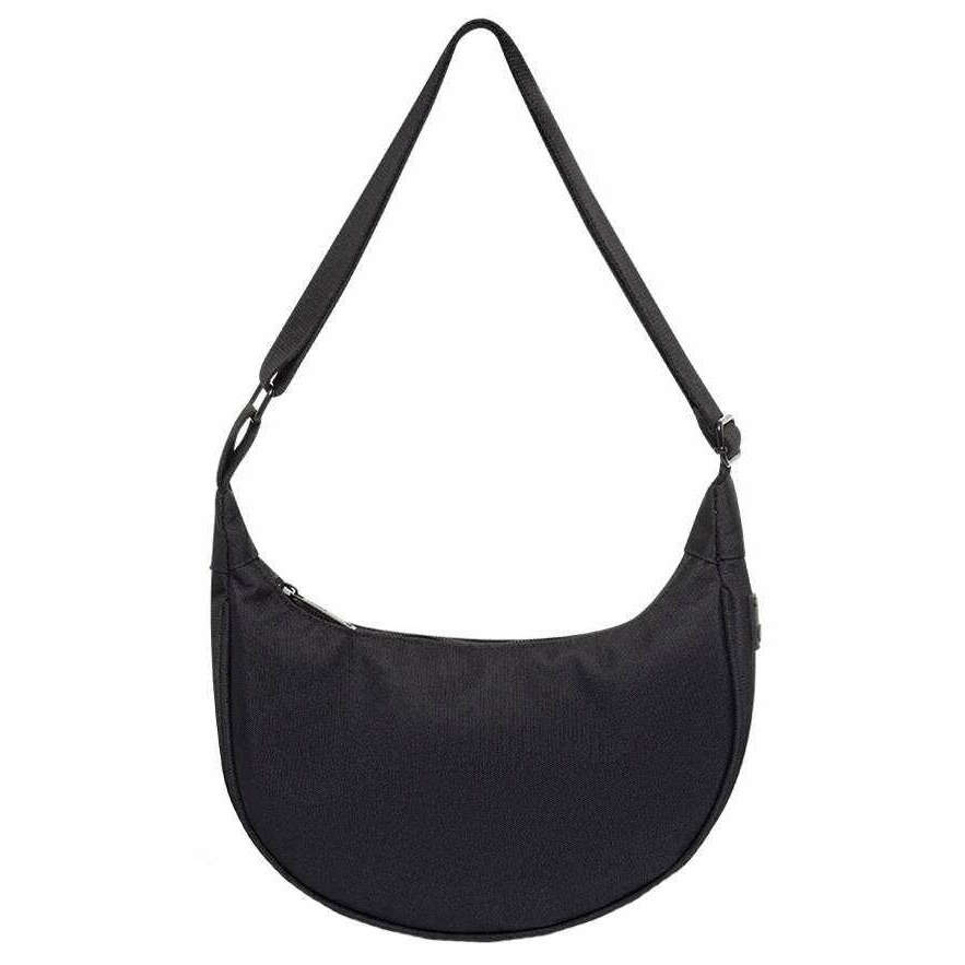 Lefrik Lua Stripes Shoulder Bag - Black