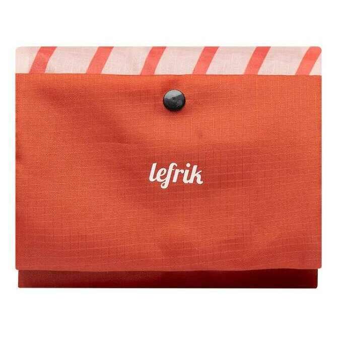 Lefrik Offcut Shopping Bag - Red/Peach - Image 3