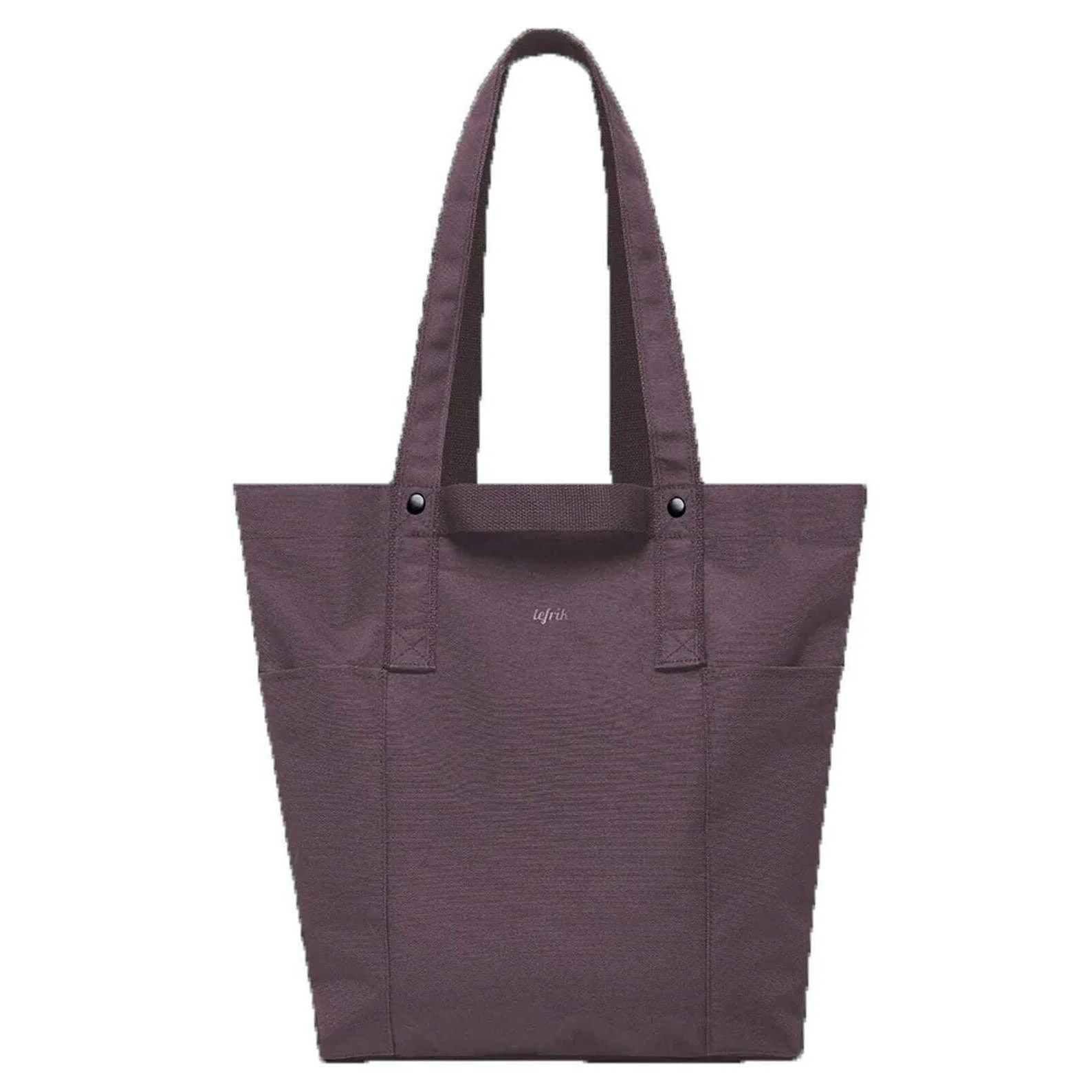 Lefrik Raw Tote Bag - Maroon Purple