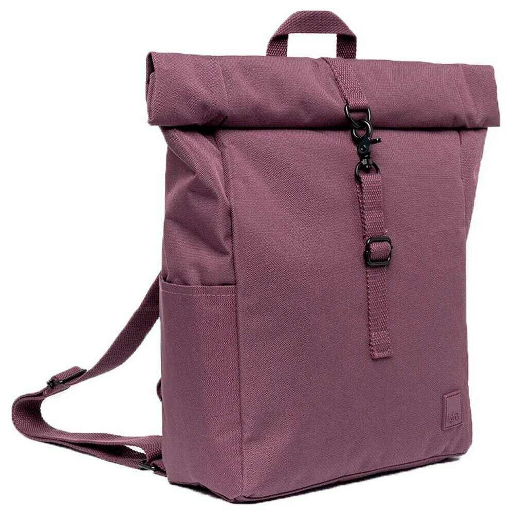 Lefrik Roll Mini Backpack - Maroon Purple - Image 3