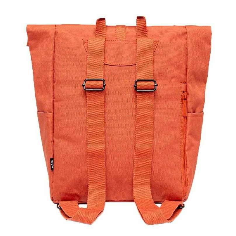 Lefrik Roll Mini Stripes Backpack - Orange - Image 2