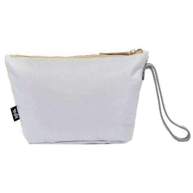 Lefrik Zoid S Concrete Block Toiletry Bag - Grey/Light Grey/Cream - Image 2