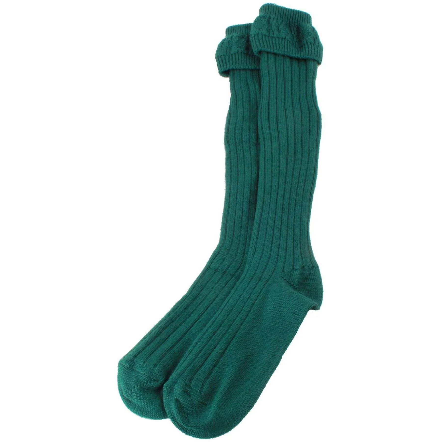 Locharron of Scotland Harris Kilt Hose - Bottle Green