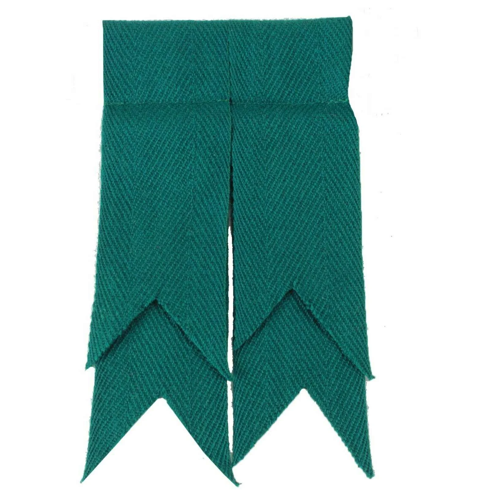 Locharron of Scotland Plain Flashes - Bottle Green