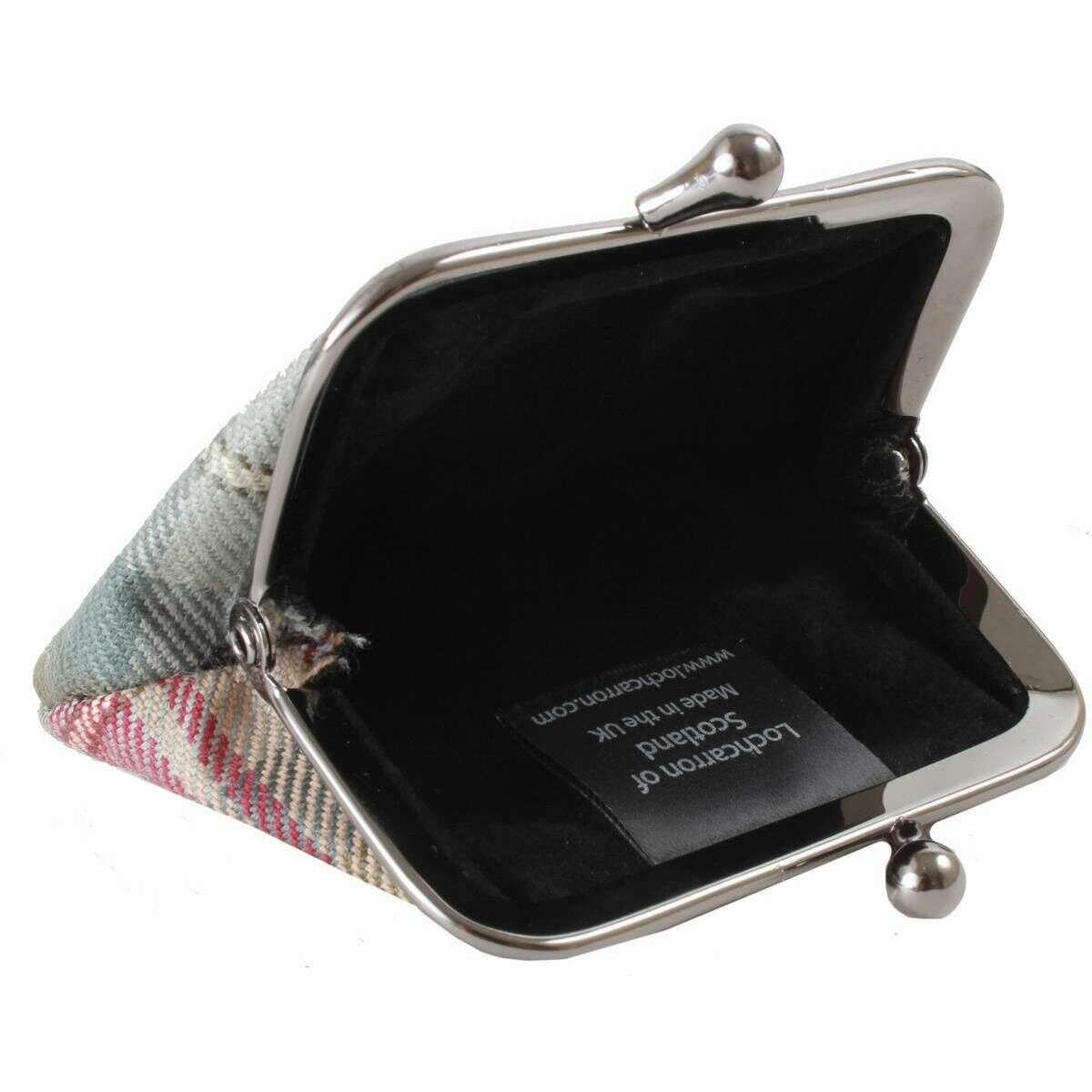 Locharron of Scotland Reiver Auld Scotland Small Coin Purse - Green/Red/Beige - Image 2