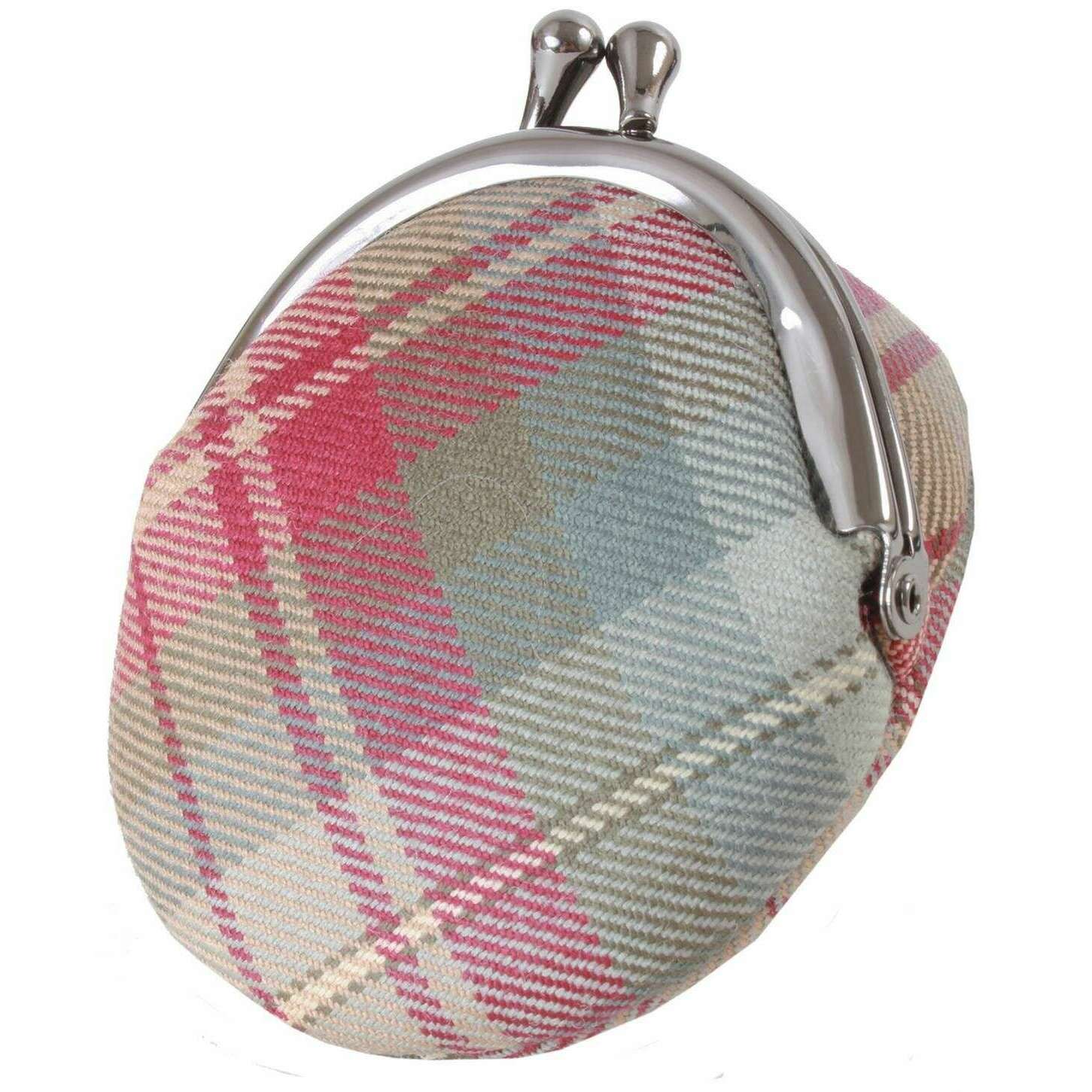 Locharron of Scotland Reiver Auld Scotland Tam Coin Purse - Green/Red/Beige - Image 3