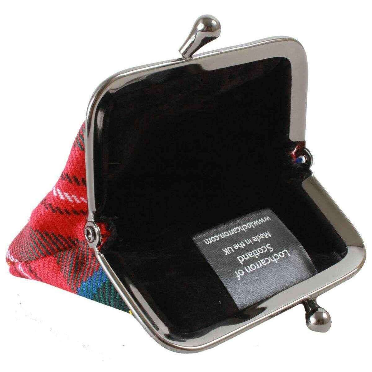 Locharron of Scotland Reiver Stewart Royal Modern Small Coin Purse - Red/Green/Yellow - Image 2