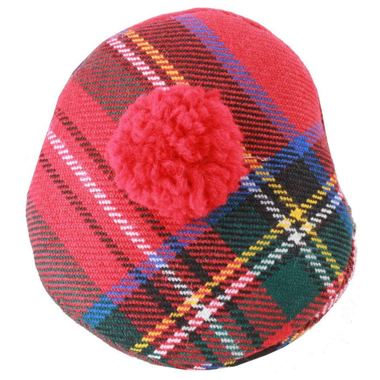 Locharron of Scotland Reiver Stewart Royal Modern Tam Coin Purse - Red/Green/Yellow - Image 2