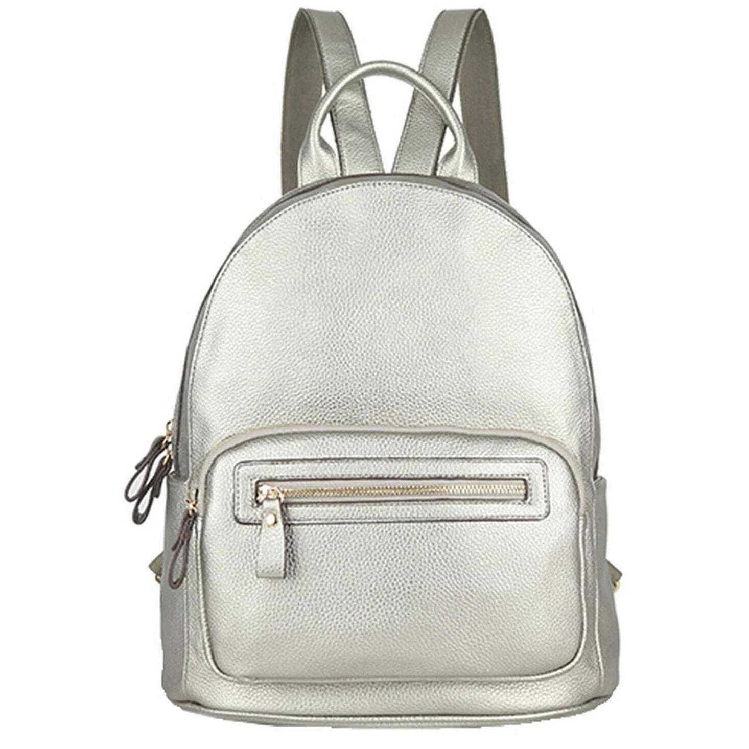 Long and Son Rounded Backpack - Silver