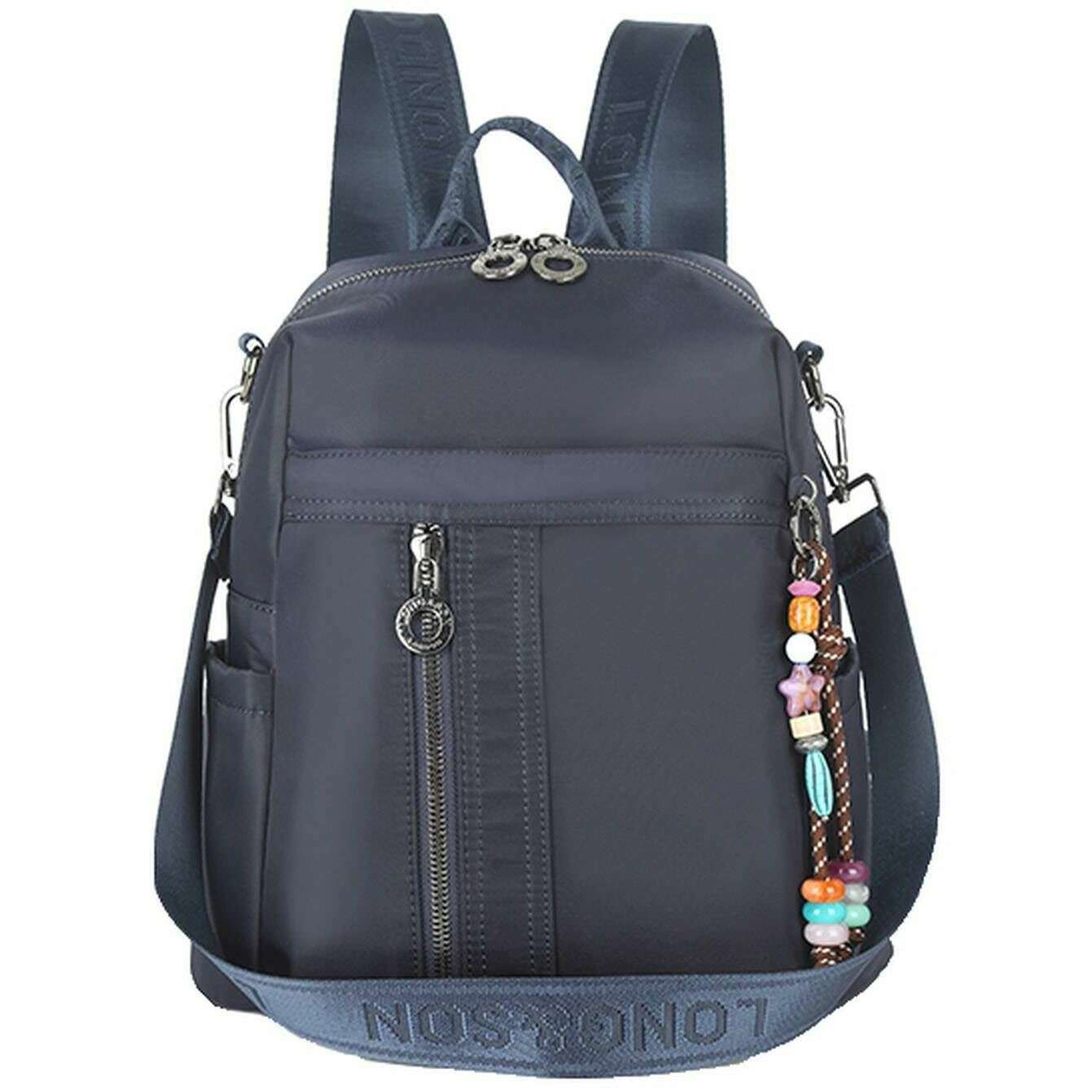 Long and Son Shoulder Backpack - Navy