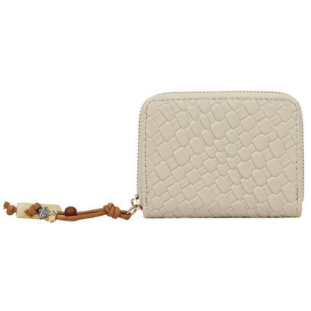 Long and Son Textured Zip Around Purse - Beige