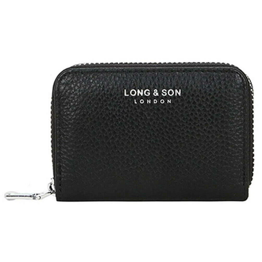 Long and Son Zip Around Purse - Black