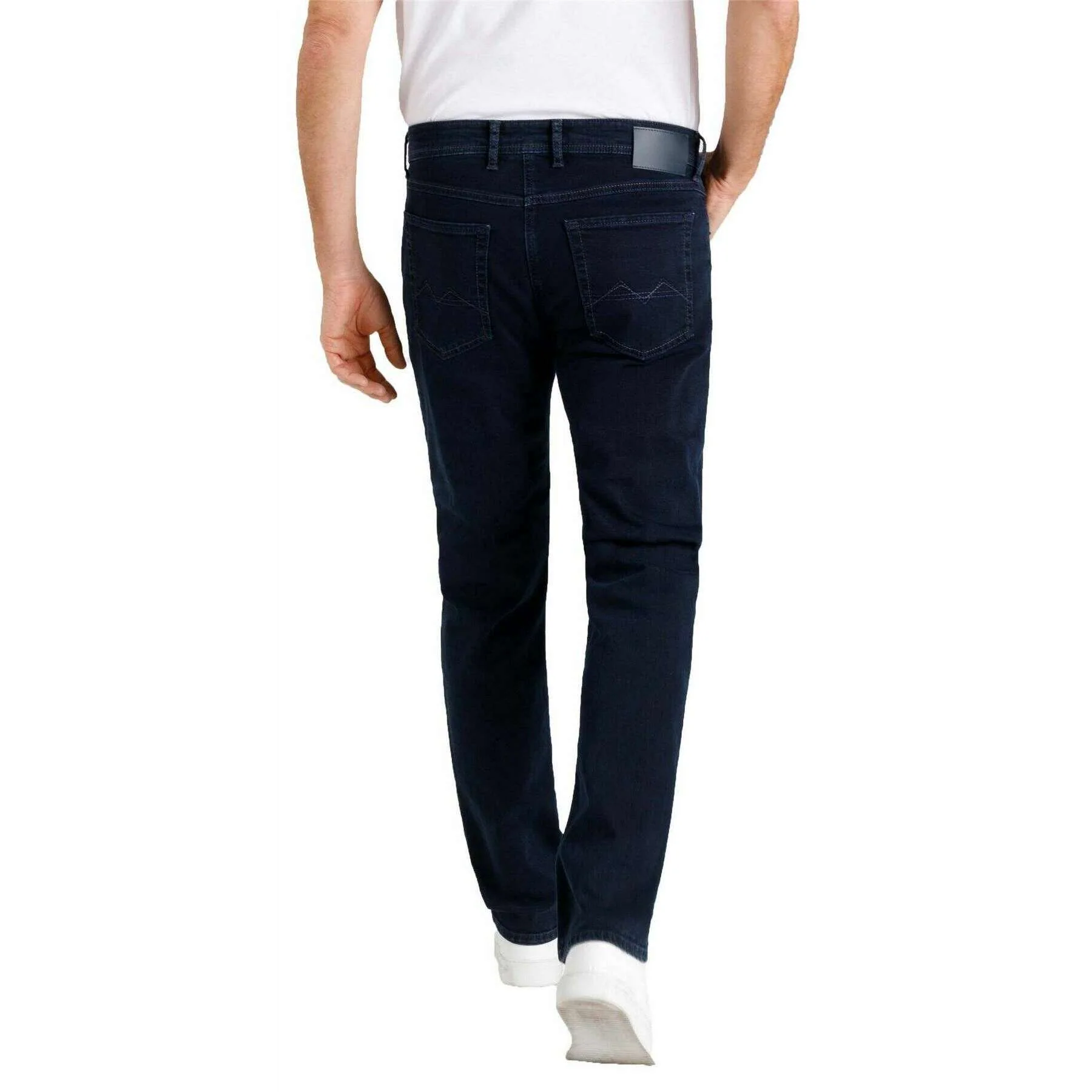 MAC Jeans Arne Recycled Denim Jeans - Authentic Dark Blue - Image 5