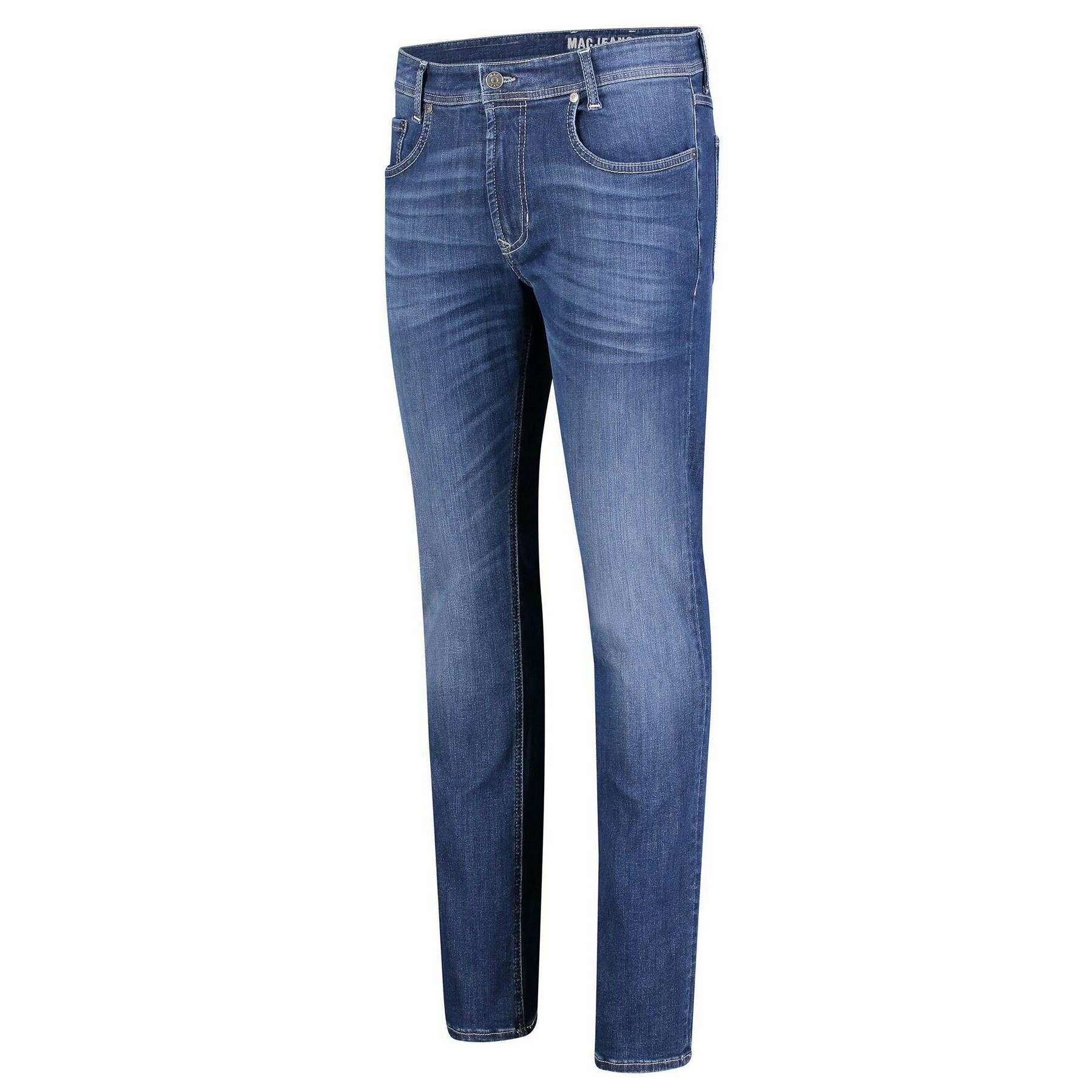 MAC Jeans Ultimate Driver Jeans - Deep Blue Vintage Wash - Image 3