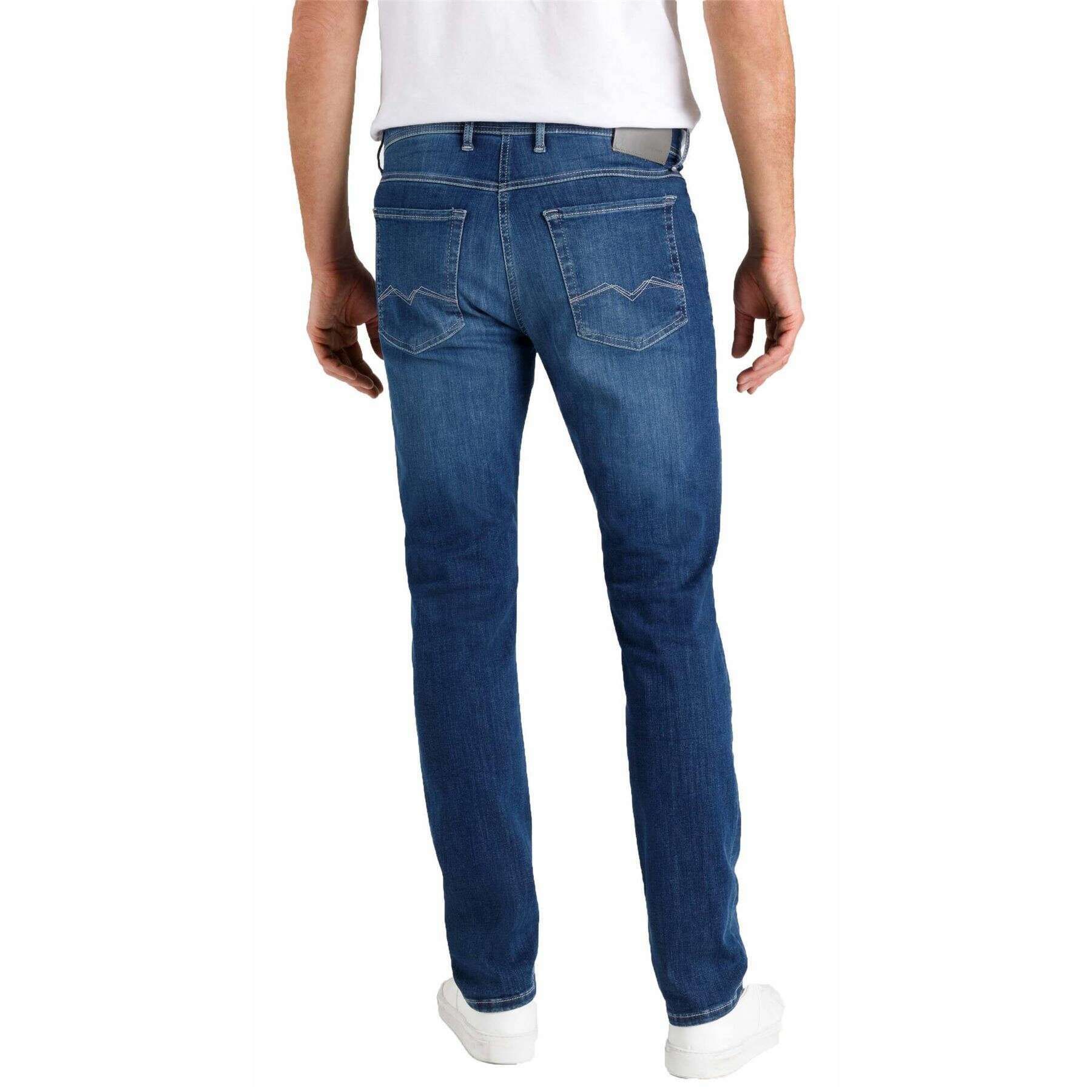 MAC Jeans Ultimate Driver Jeans - Deep Blue Vintage Wash - Image 5