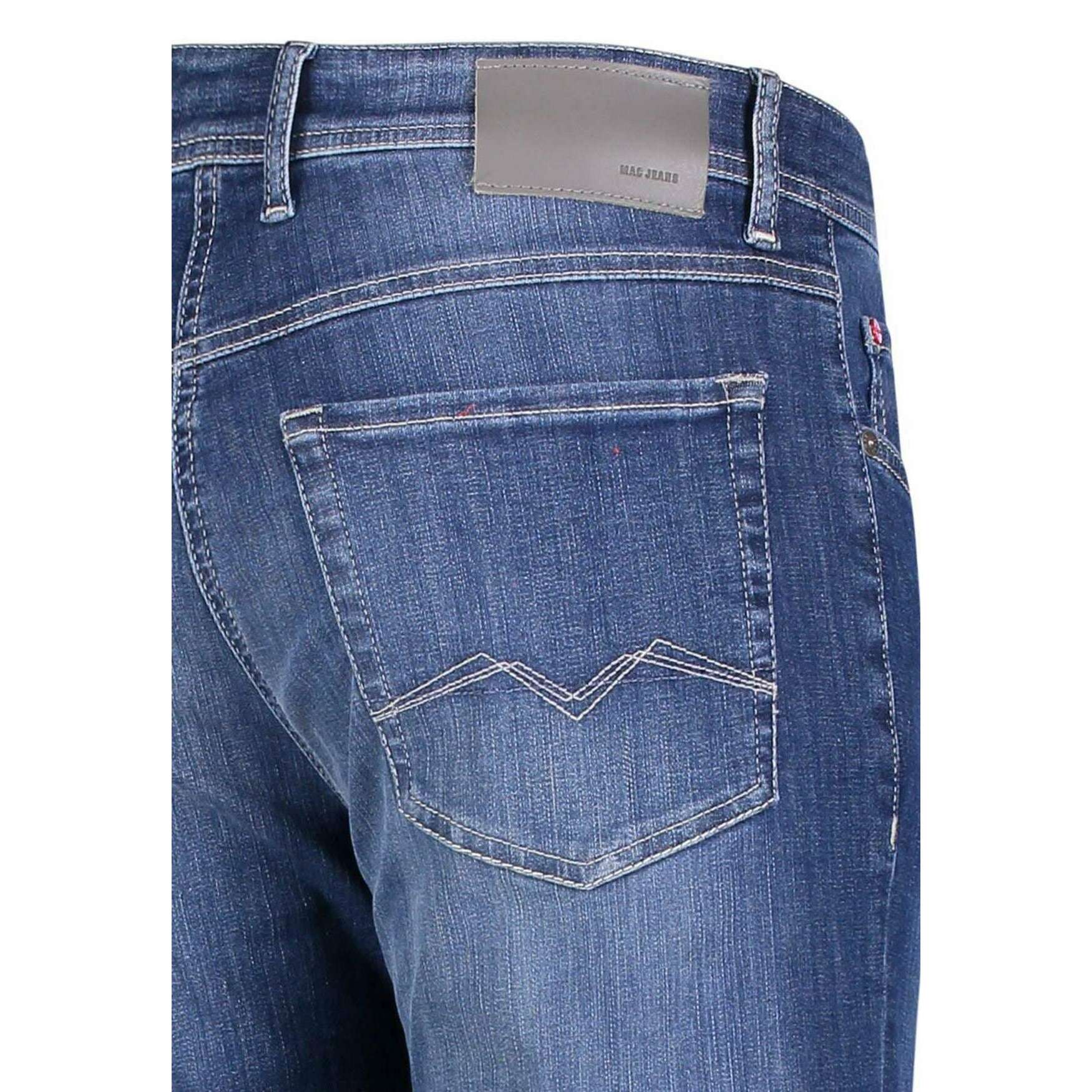 MAC Jeans Ultimate Driver Jeans - Deep Blue Vintage Wash - Image 7
