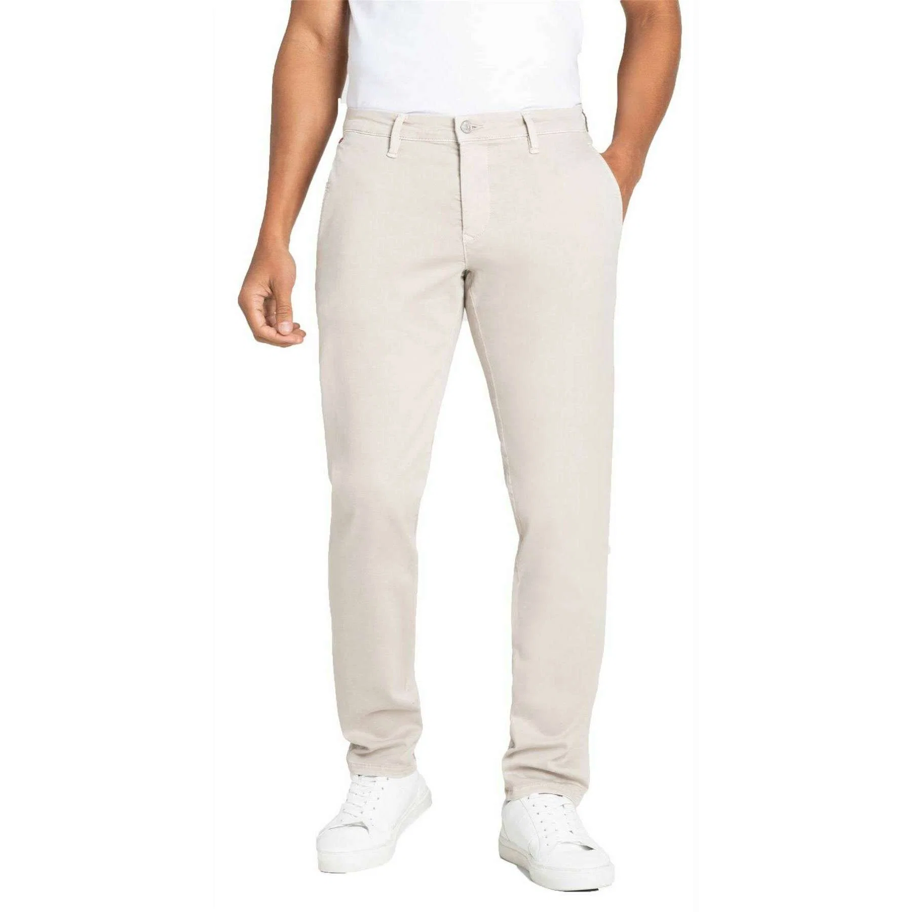 MAC Jeans Ultimate Driver Pants - Kitt Cream - Image 4