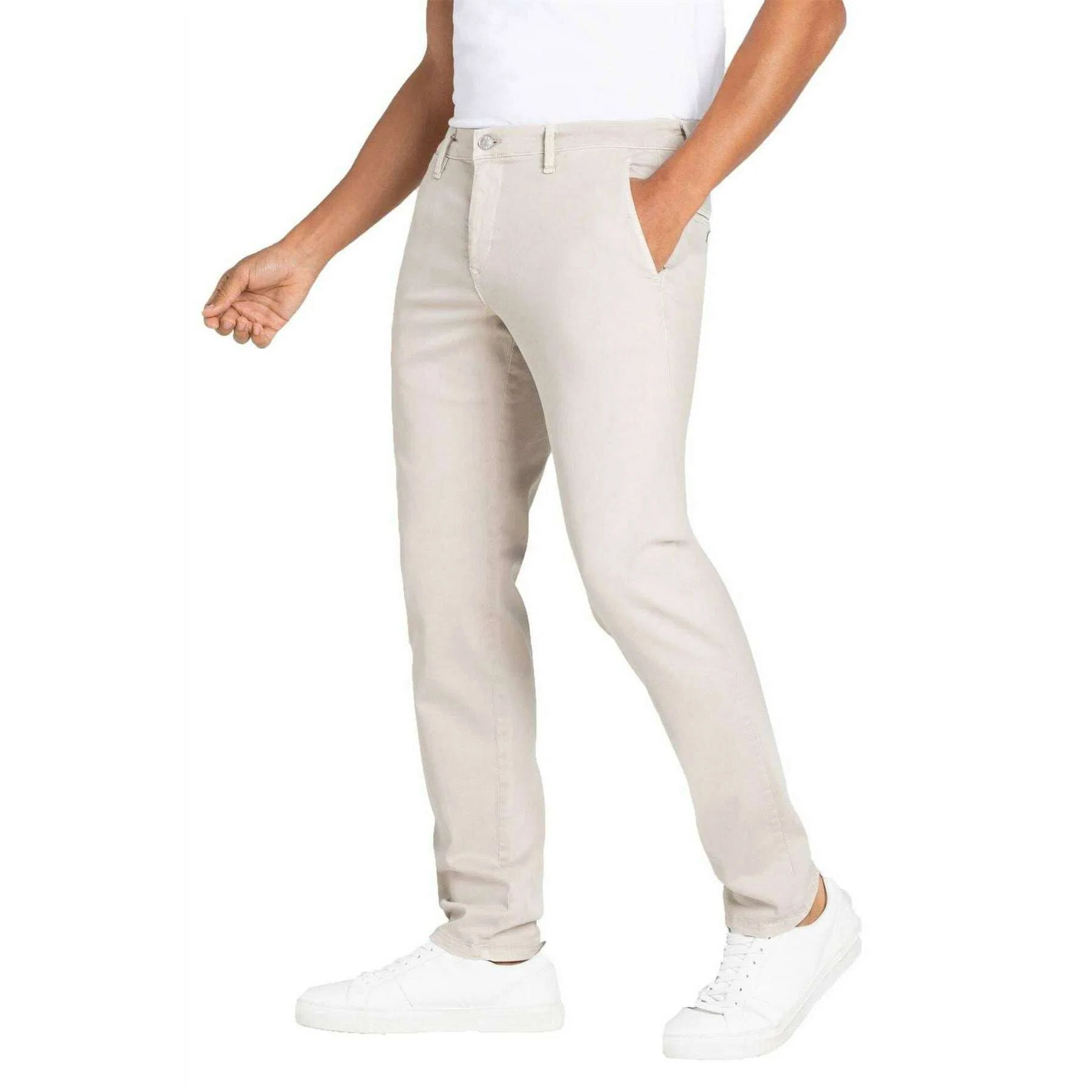 MAC Jeans Ultimate Driver Pants - Kitt Cream - Image 6