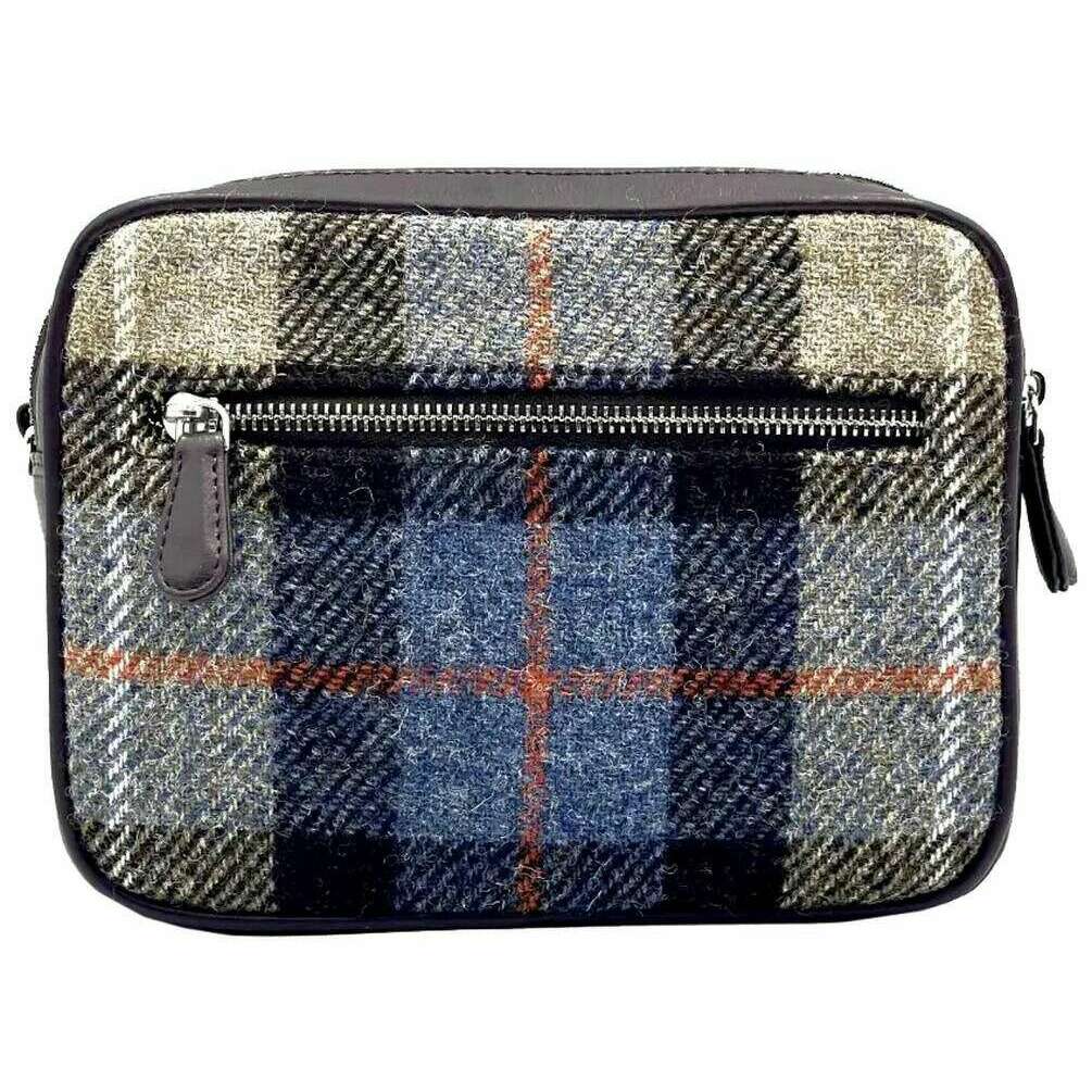 Maccessori Harris Tweed Camera Bag - Brown/Grey - Image 2