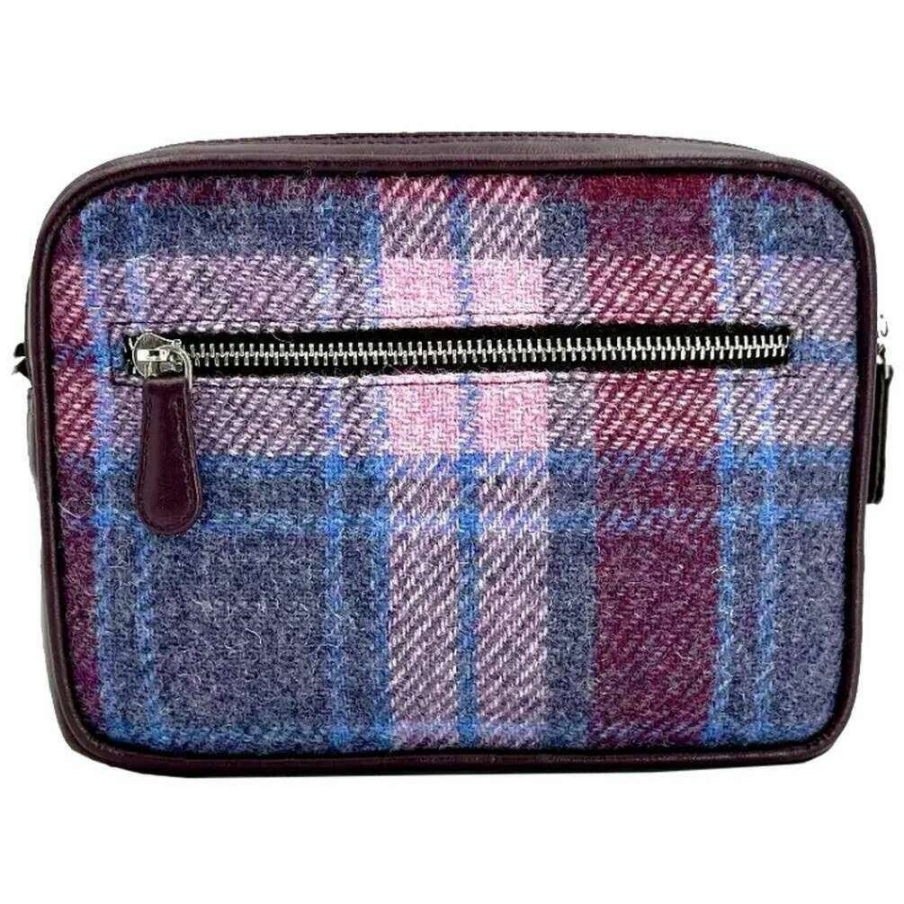 Maccessori Harris Tweed Camera Bag - Pastel Pink/Purple - Image 2