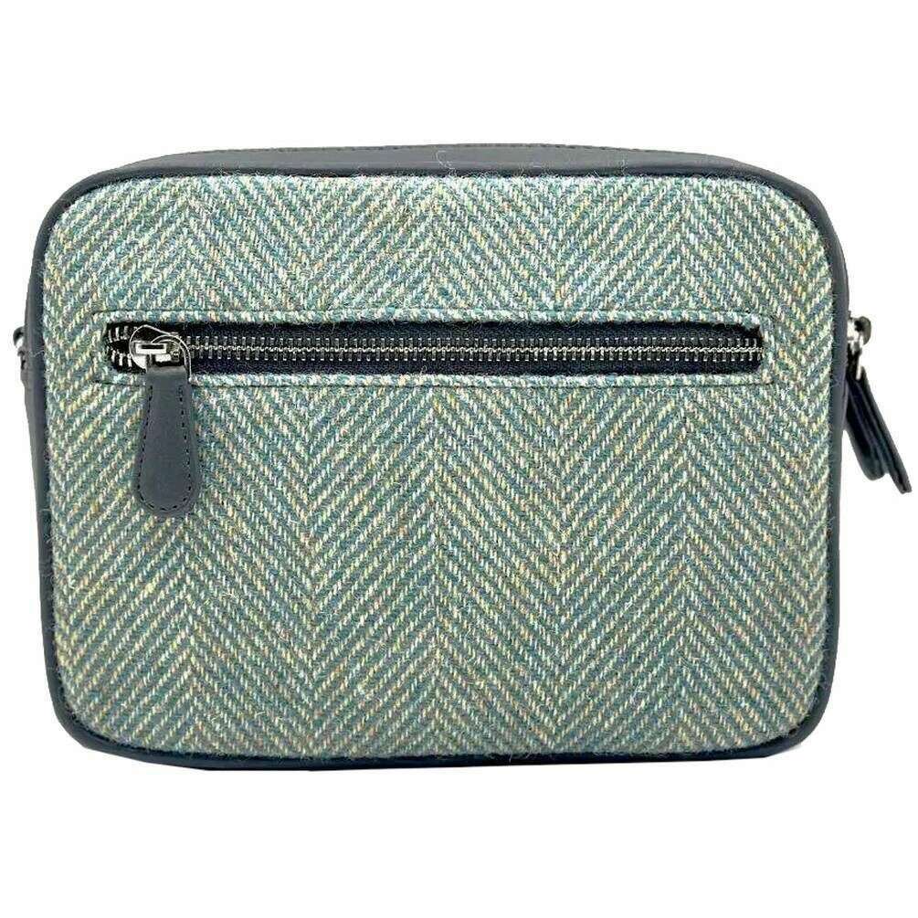 Maccessori Harris Tweed Camera Bag - Turquoise Blue - Image 2