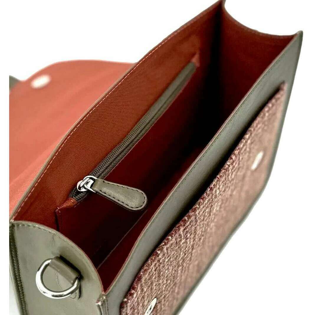Maccessori Harris Tweed Messenger Bag - Maple Red - Image 4