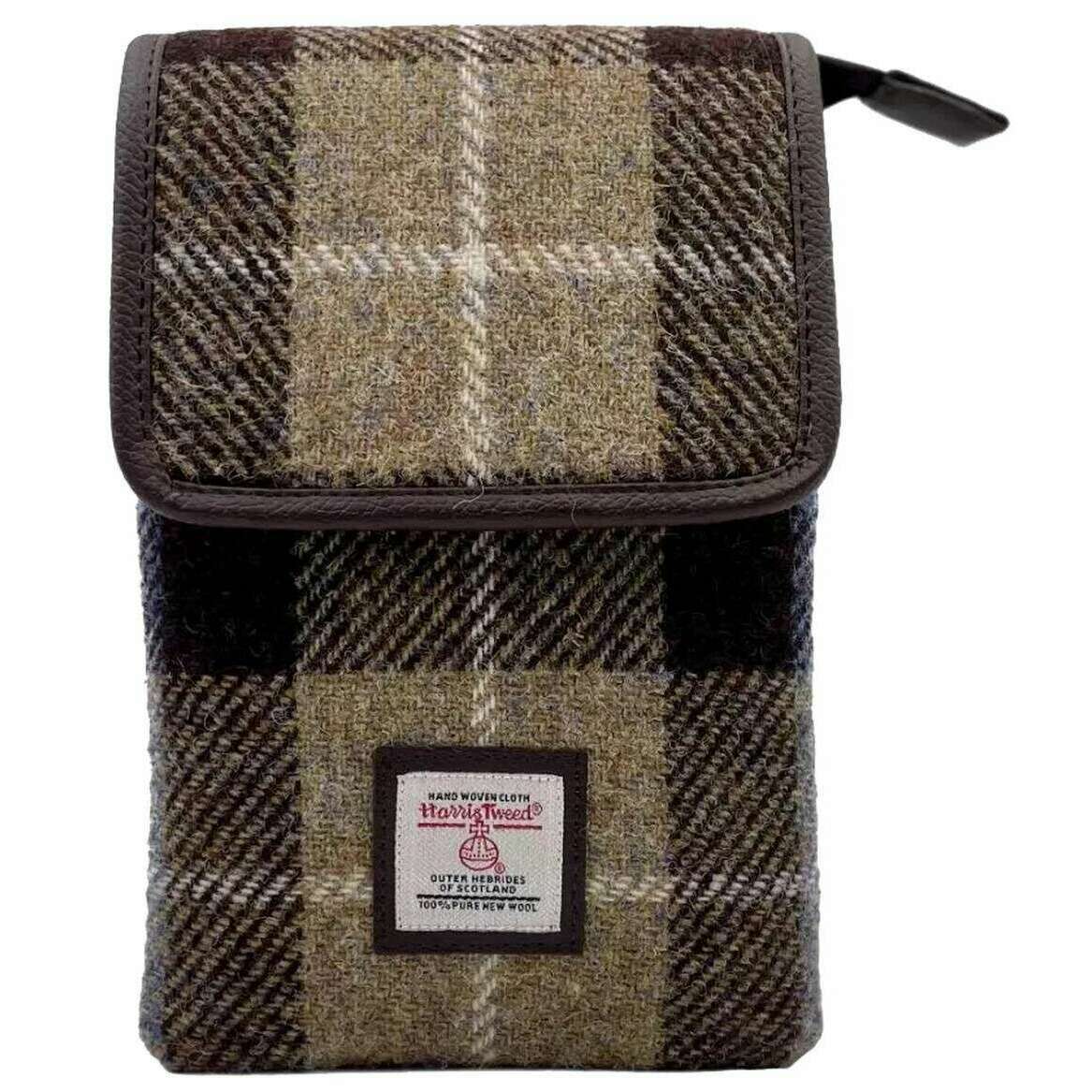 Maccessori Harris Tweed Mini Crossbody Bag - Brown/Grey