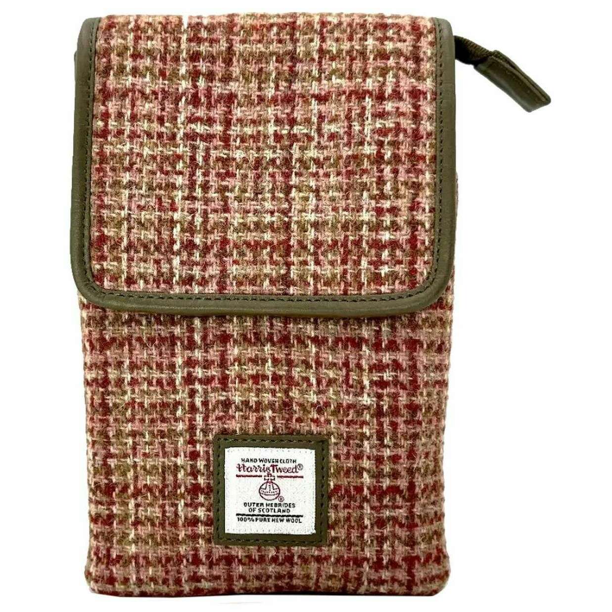 Maccessori Harris Tweed Mini Crossbody Bag - Maple Red