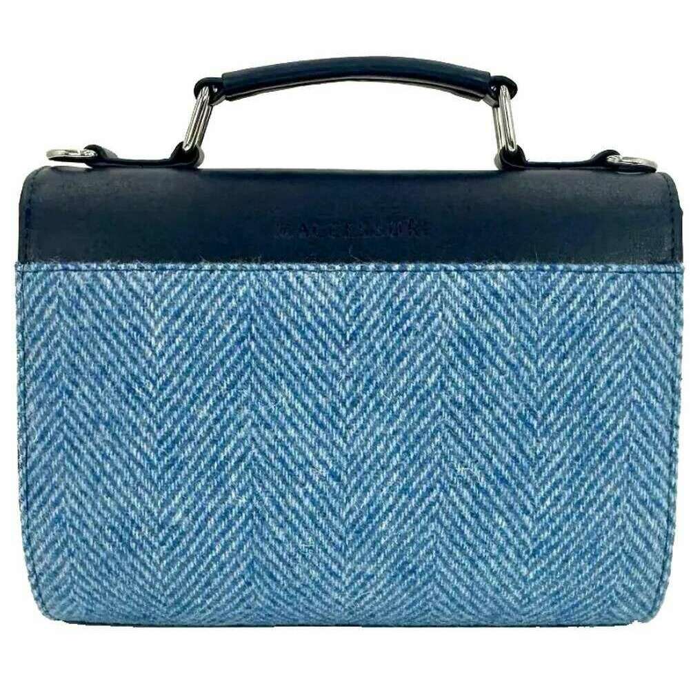 Maccessori Harris Tweed Mini Day Bag - Blue - Image 2