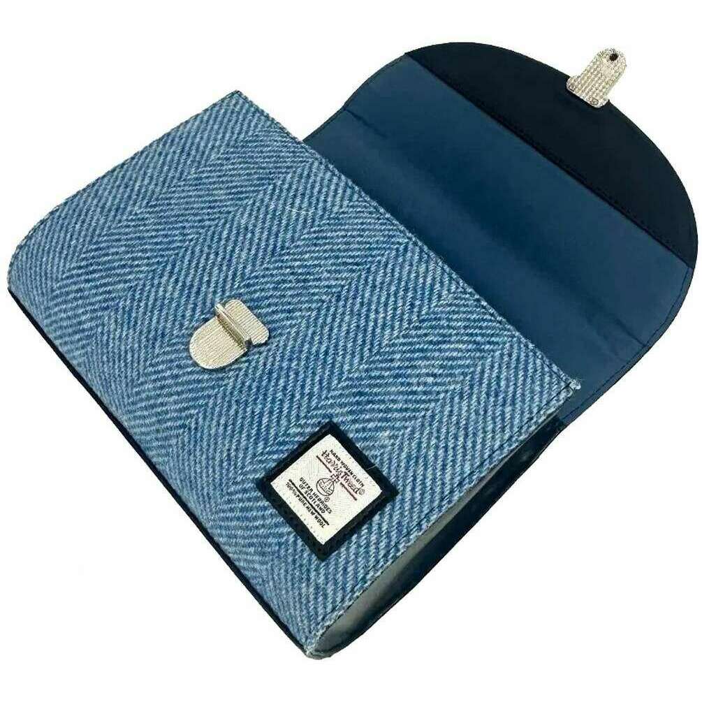Maccessori Harris Tweed Mini Day Bag - Blue - Image 3