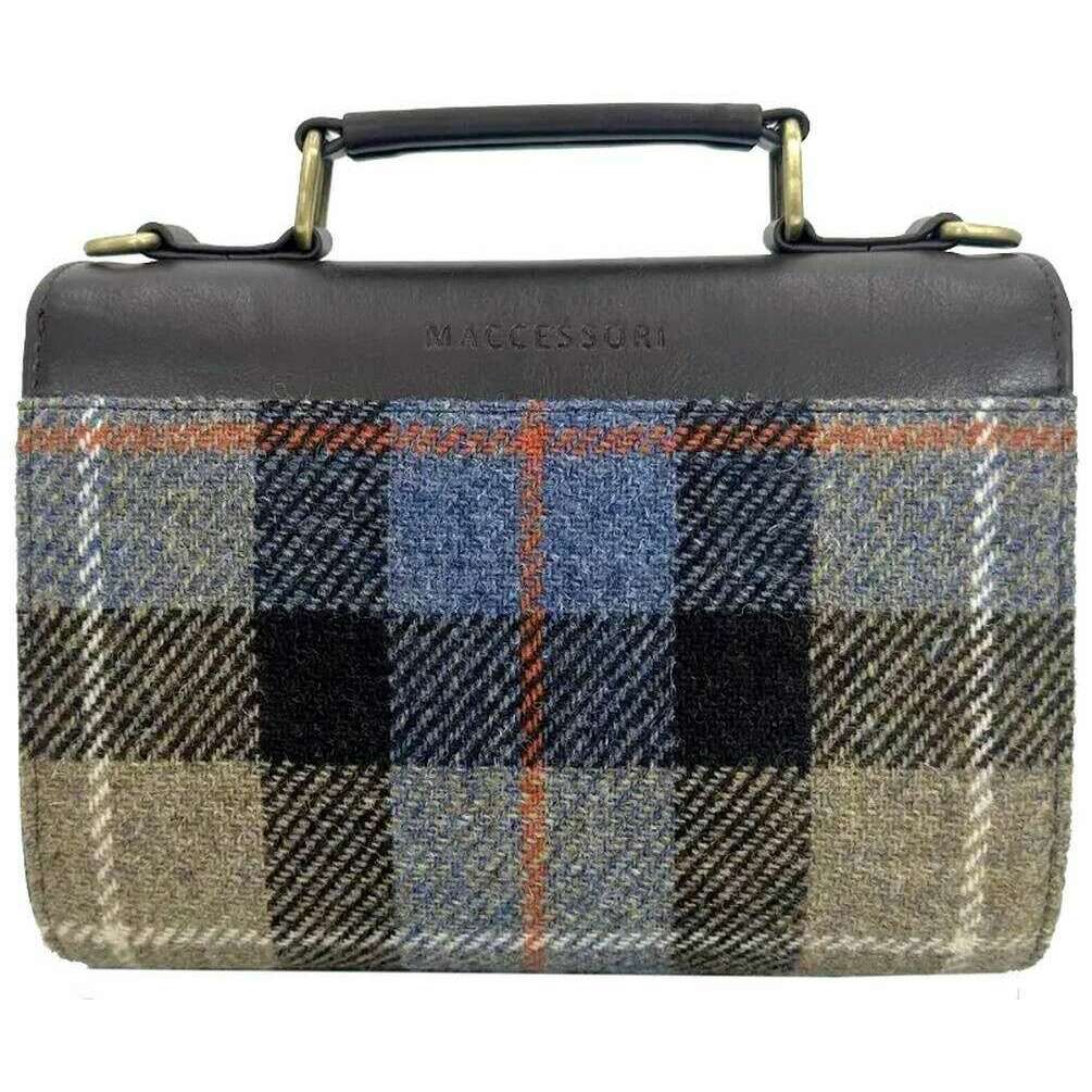 Maccessori Harris Tweed Mini Day Bag - Brown/Grey - Image 2