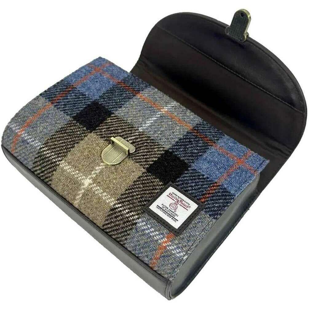Maccessori Harris Tweed Mini Day Bag - Brown/Grey - Image 3