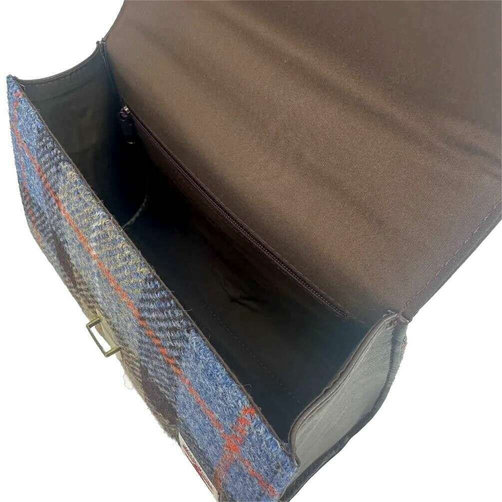 Maccessori Harris Tweed Mini Day Bag - Brown/Grey - Image 4