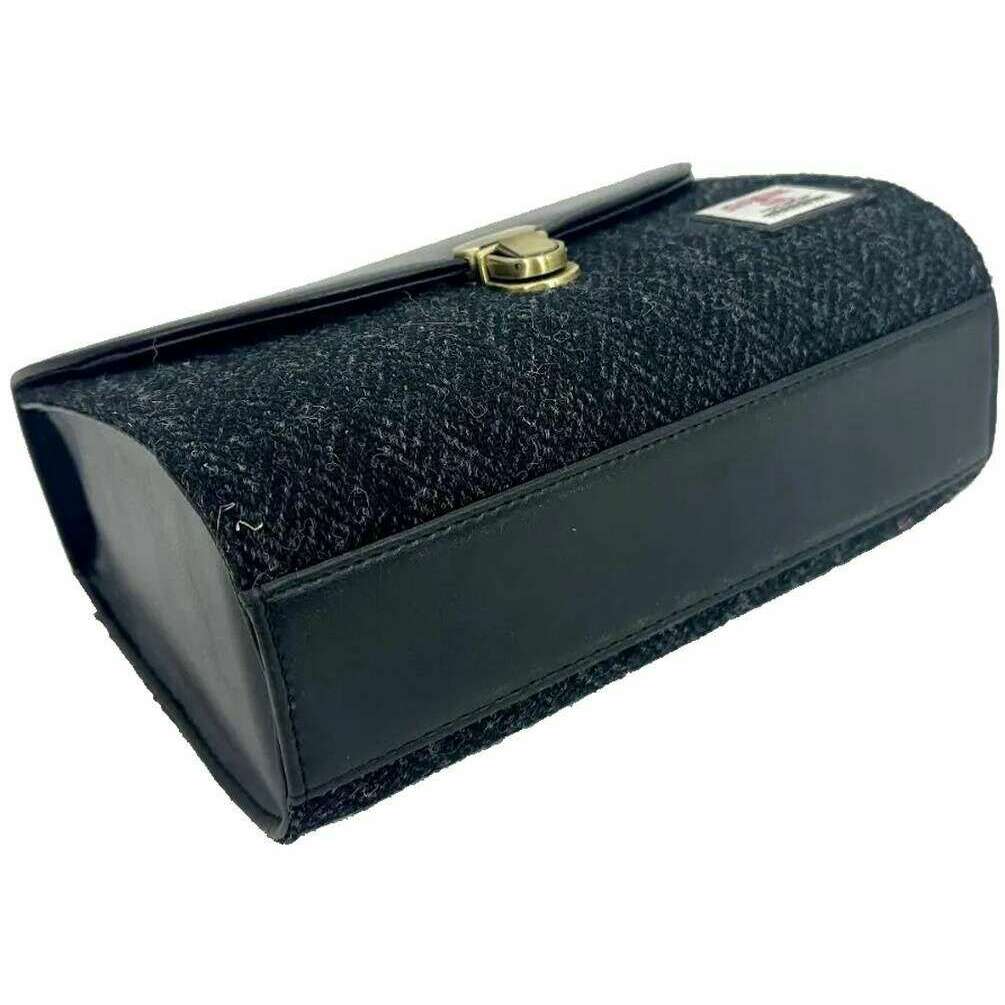 Maccessori Harris Tweed Mini Day Bag - Charcoal Grey - Image 6