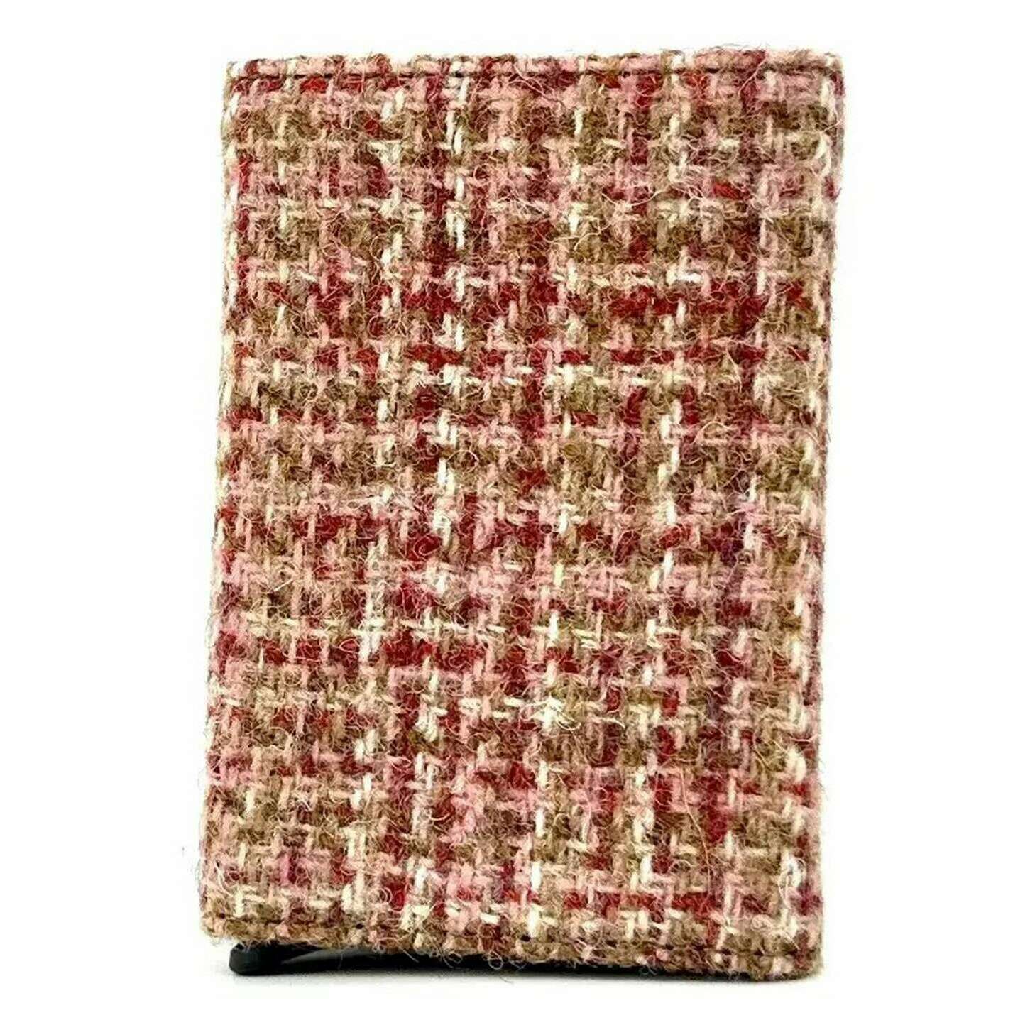 Maccessori Harris Tweed Pop Up Card Holder - Maple Red - Image 2