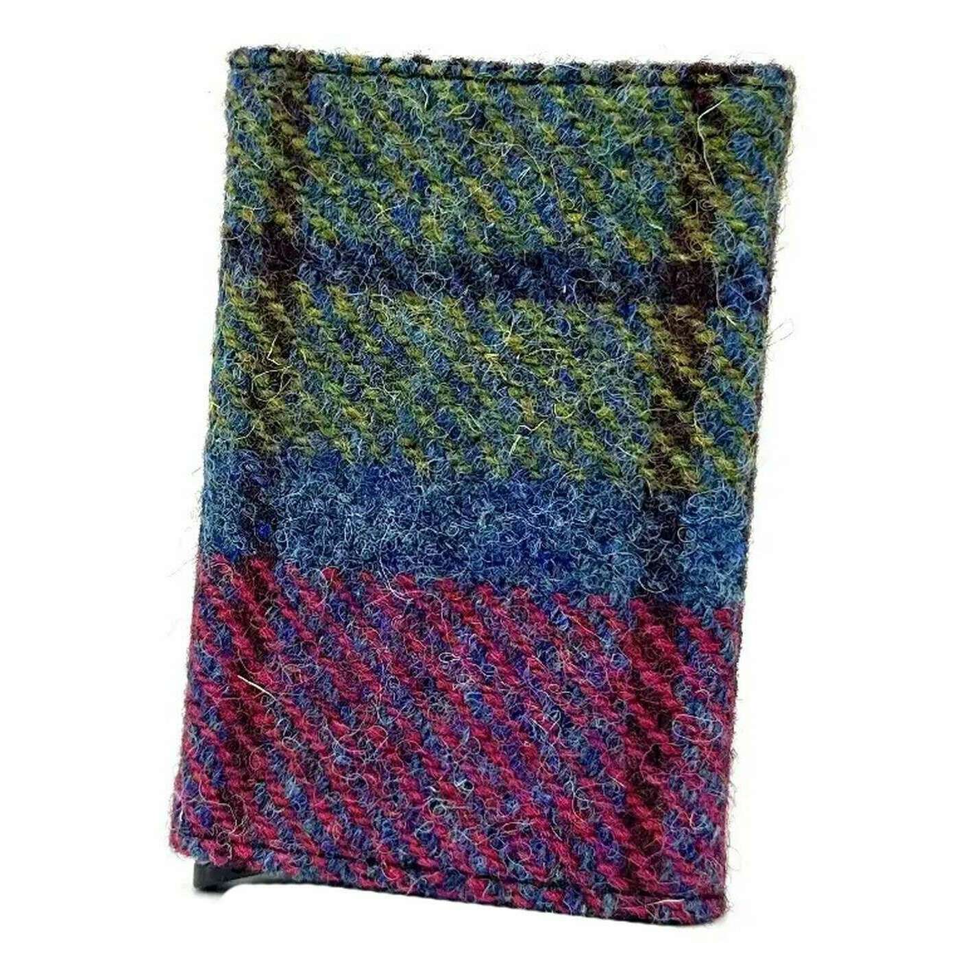 Maccessori Harris Tweed Pop Up Card Holder - Pink/Blue - Image 2