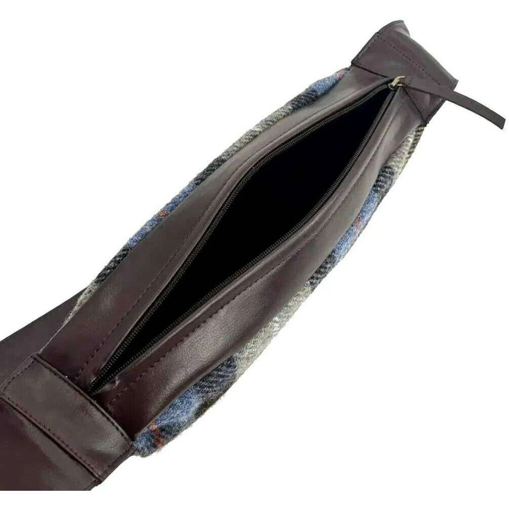 Maccessori Harris Tweed Sling Bag - Brown/Grey - Image 3