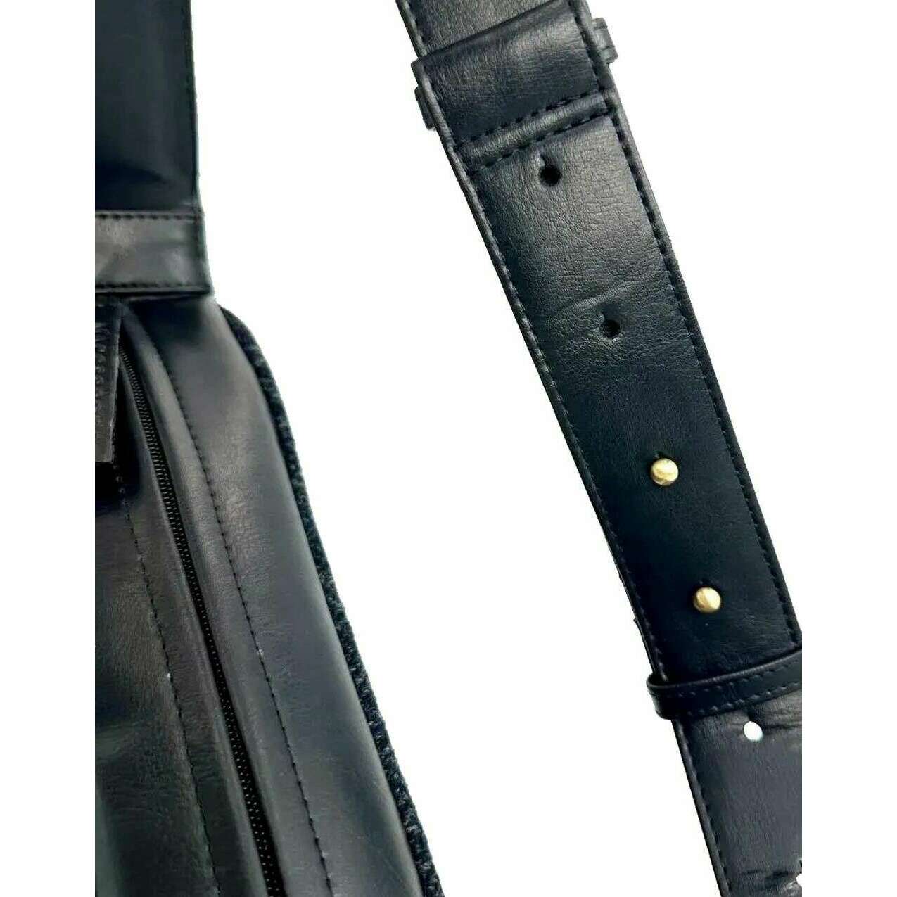 Maccessori Harris Tweed Sling Bag - Charcoal Grey - Image 6