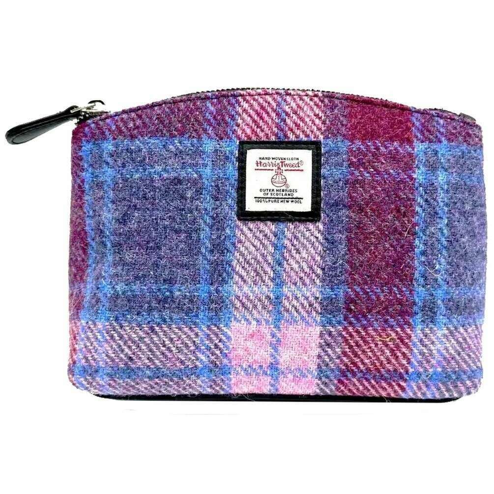 Maccessori Harris Tweed Small Cosmetic Pouch - Pastel Pink