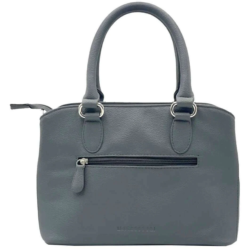 Maccessori Harris Tweed Top Handle Bag - Turquoise Blue - Image 2