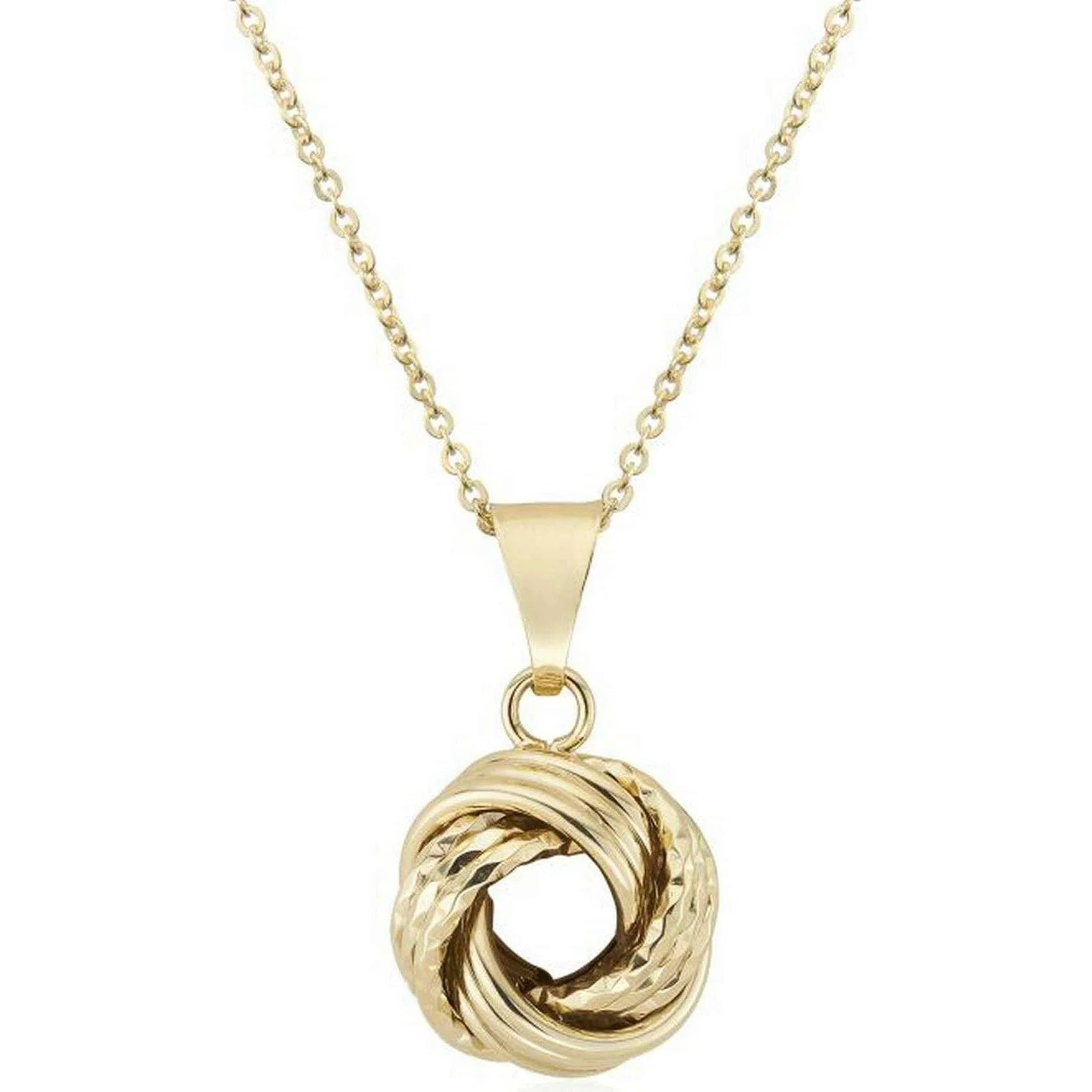 Mark Milton Knot Pendant - Yellow Gold