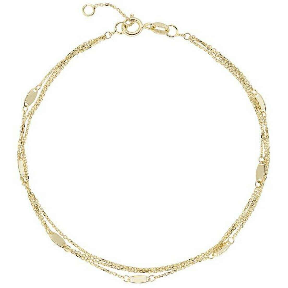 Mark Milton Triple Chain Bracelet - Yellow Gold