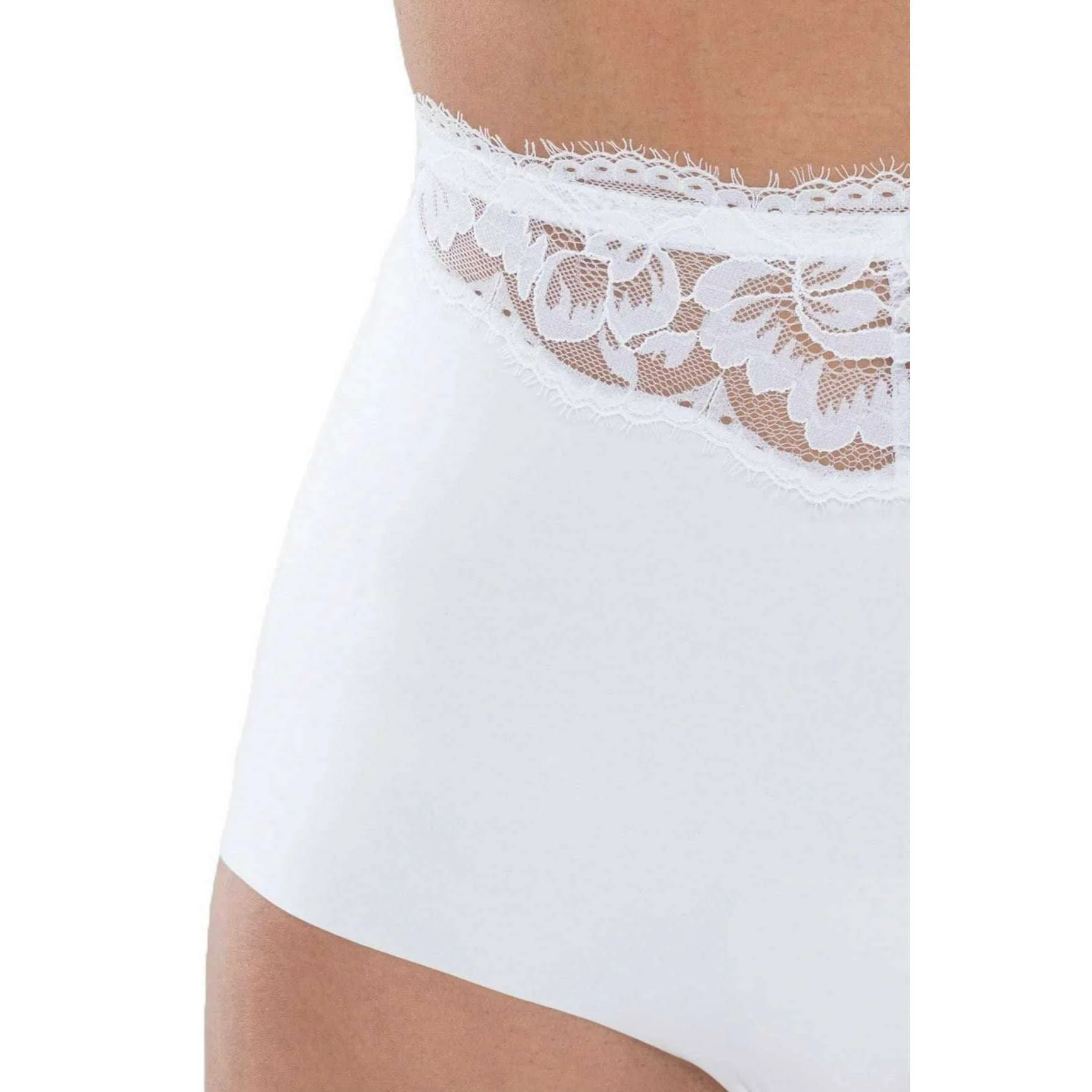Mey Amazing High Waisted Pants - White - Image 4