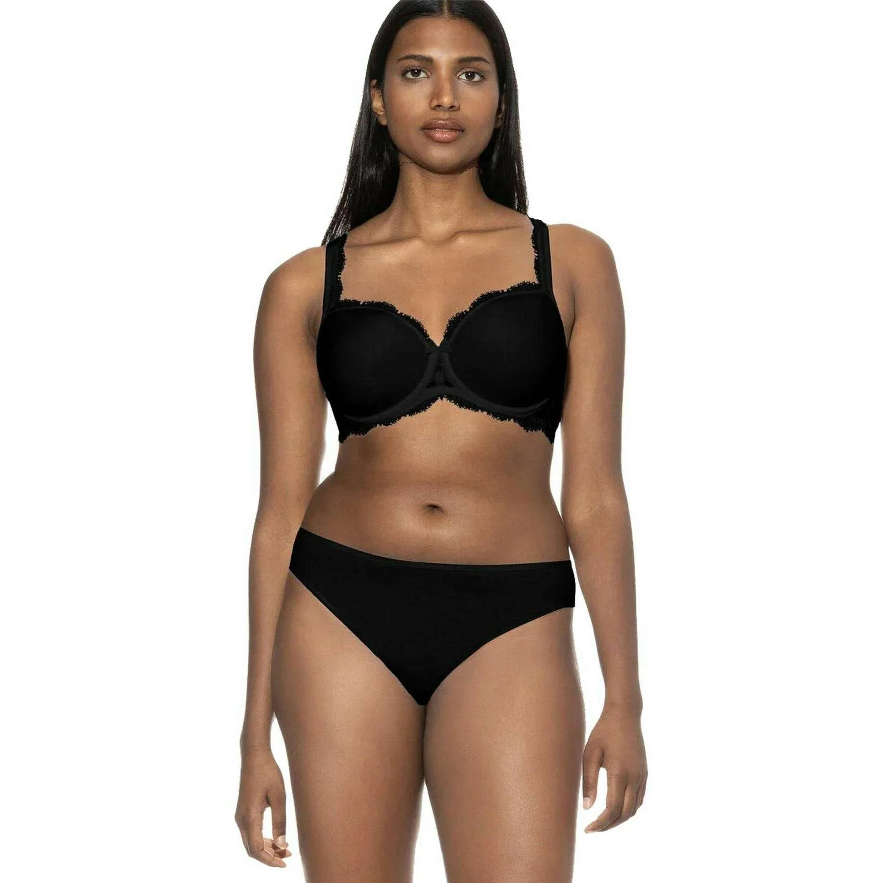 Mey Amazing Spacer Half Cup Bra - Black - Image 4