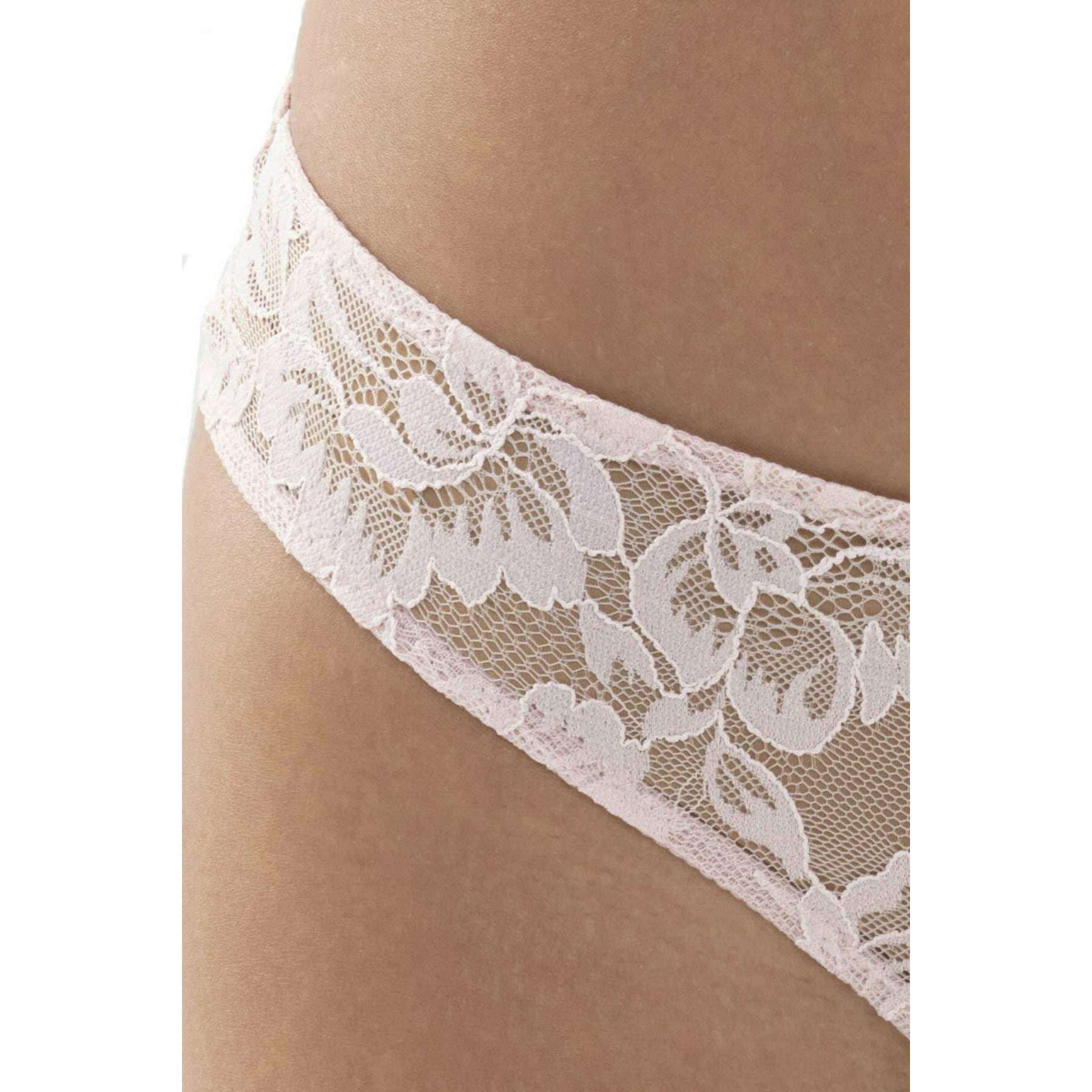 Mey Amazing String Lace Thong - Blossom Nude - Image 4