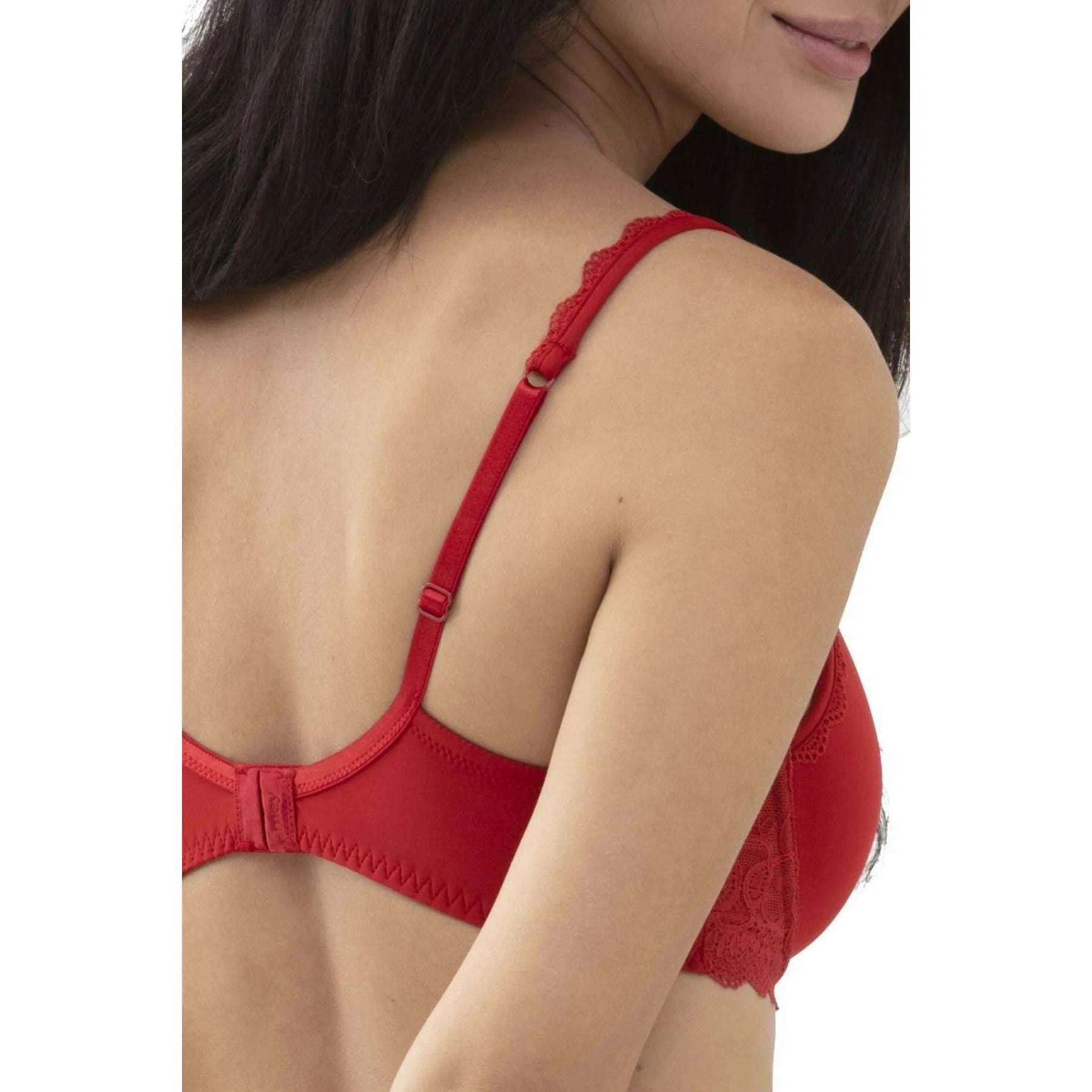 Mey Amorous Bi-Stretch Full Cup Bra - Rubin Red - Image 3