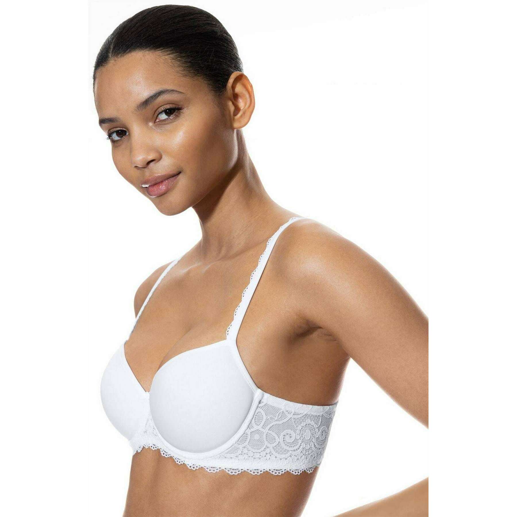 Mey Amorous Half-Cup Spacer Bra - White - Image 4