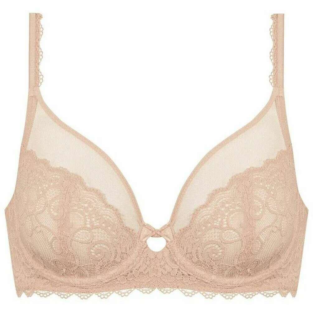 Mey Amorous High Apex Wired Bra - Bailey Beige