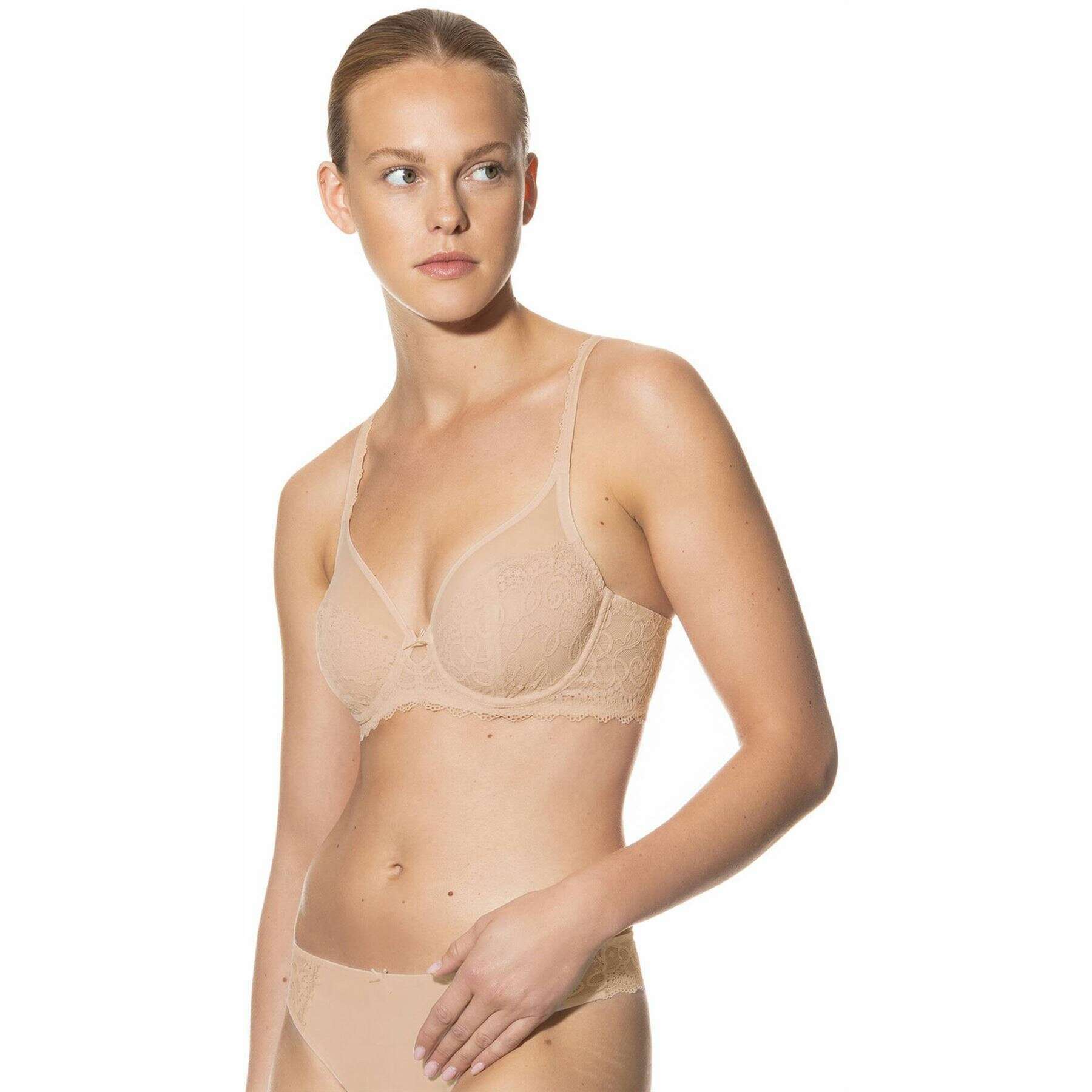 Mey Amorous High Apex Wired Bra - Bailey Beige - Image 2