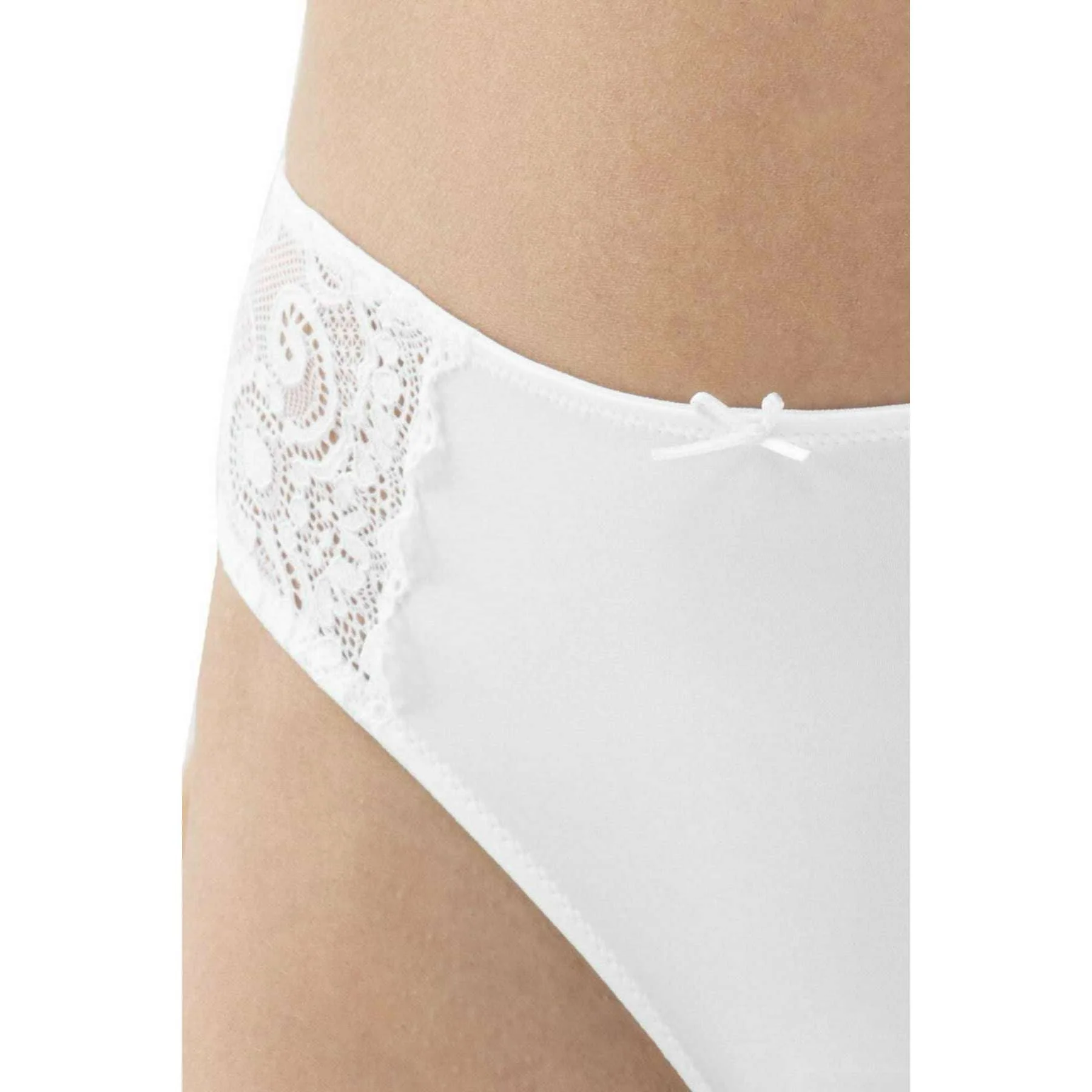 Mey Amorous String Thong - White - Image 4